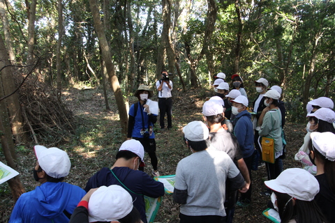 中村小学校フィールドワーク授業