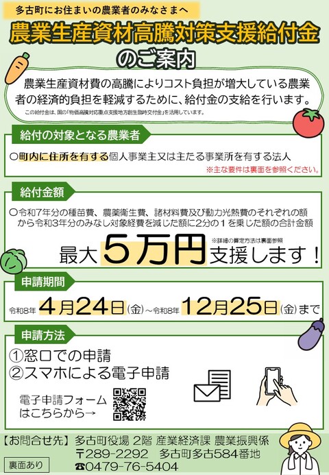 給付金チラシ①