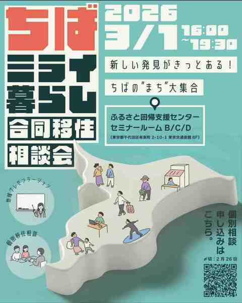 ちばミライ暮らし合同移住相談会